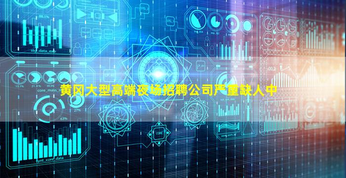 黄冈大型高端夜场招聘公司严重缺人中